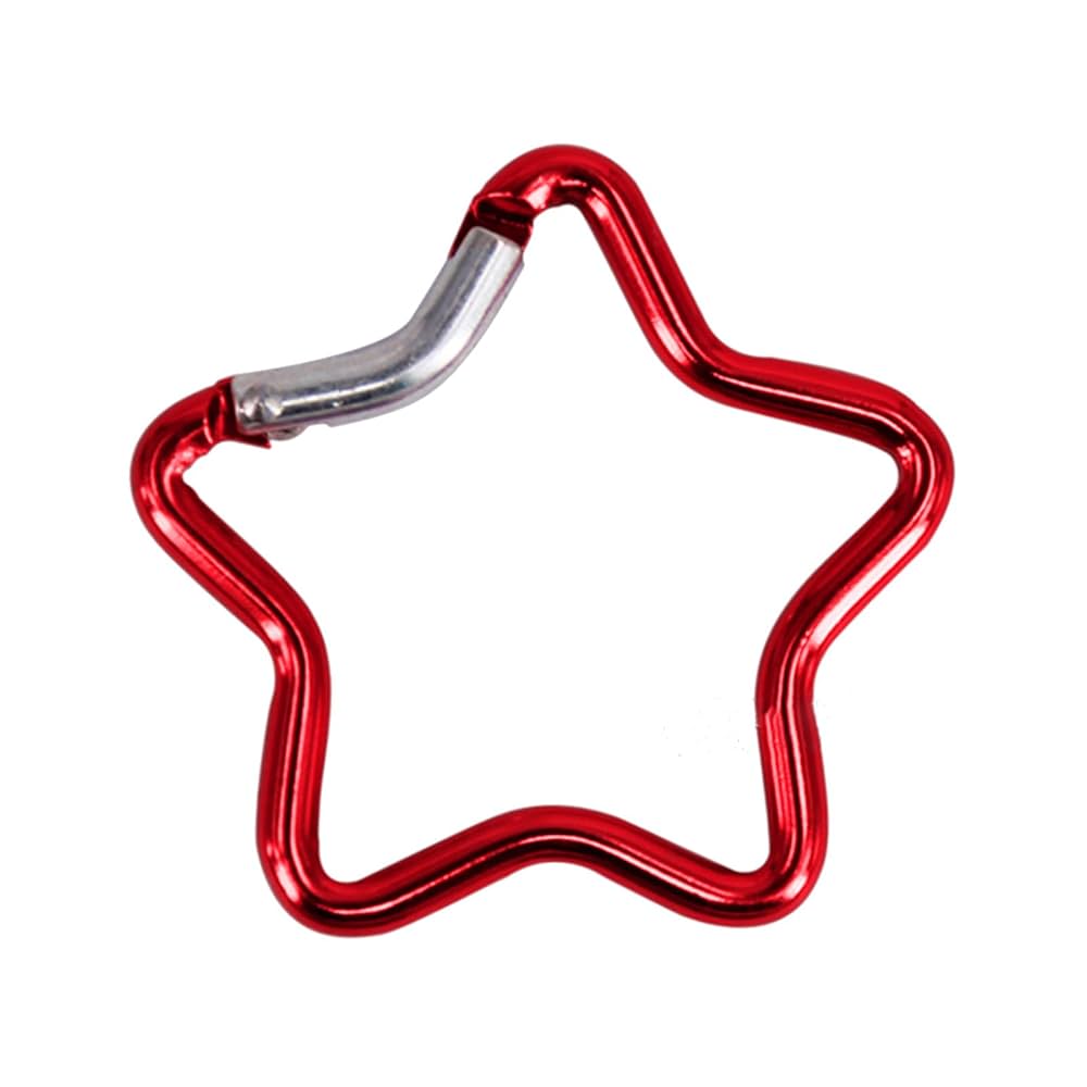 小物 coach archive Star Key Ring Carabiner Amazon.com: Youngy Carabiner Clip Star Shaped Climbing